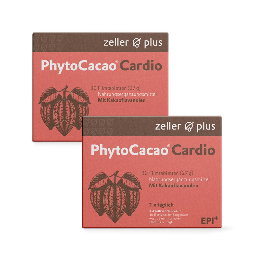 PHYTOCacao Cardio 2 x 30 Kapseln: für ein starkes Herz