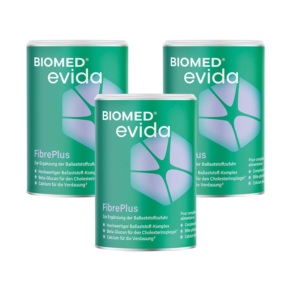 Biomed Evida FibrePlus: Hochwertiger Ballaststoff-Komplex