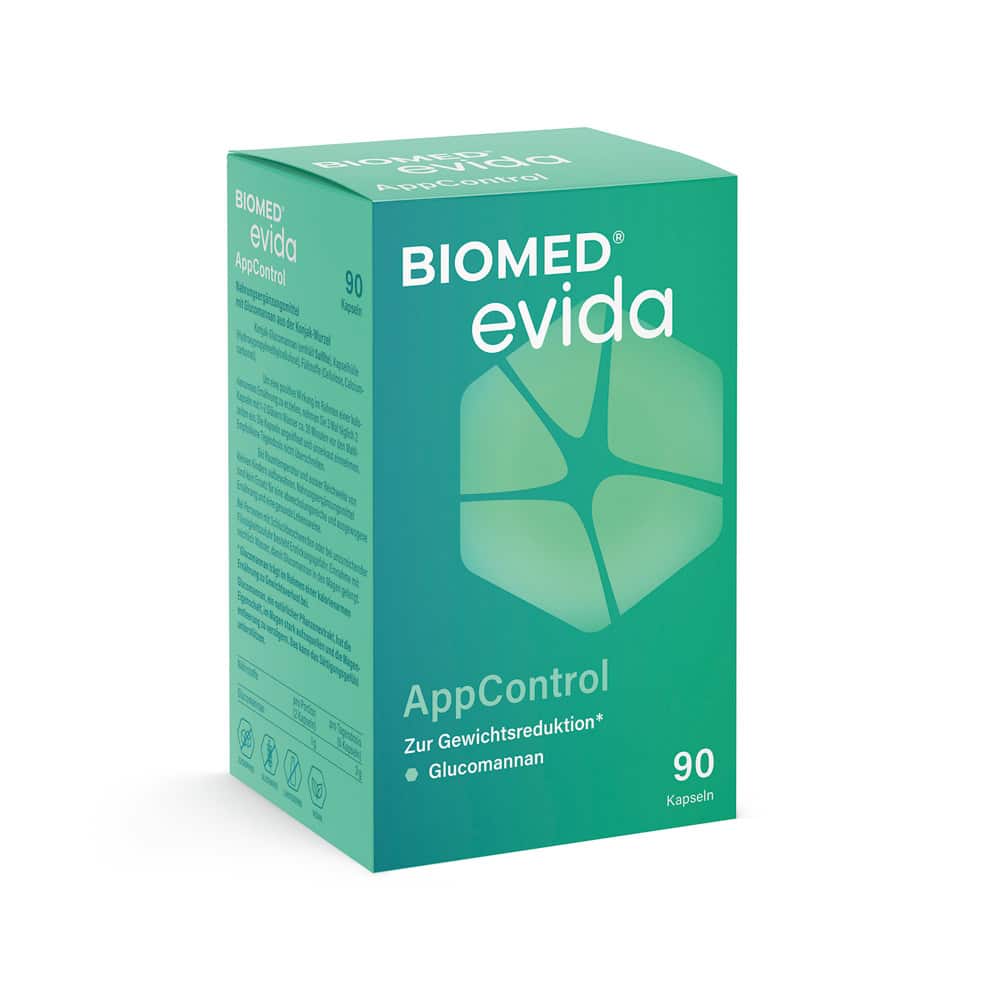 Biomed Evida AppControl 90 Kapseln: Reduziert Appetit und bewirkt Sättigungsgefühl