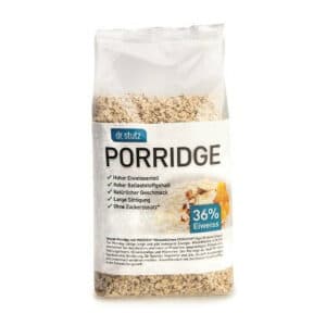 Unser Porridge ist ideal zum Abnehmen und Gewicht halten.