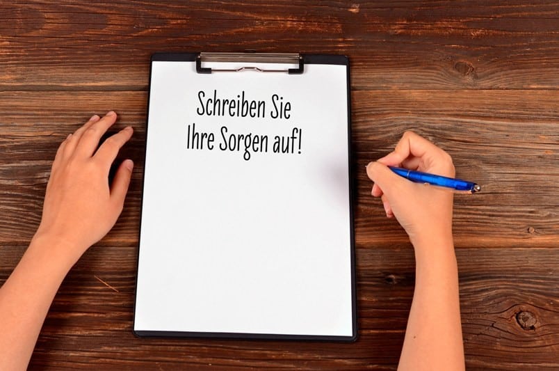 Sorgen aufschreiben Corona Sorgen AdobeStock 93565337 photo 5000 01