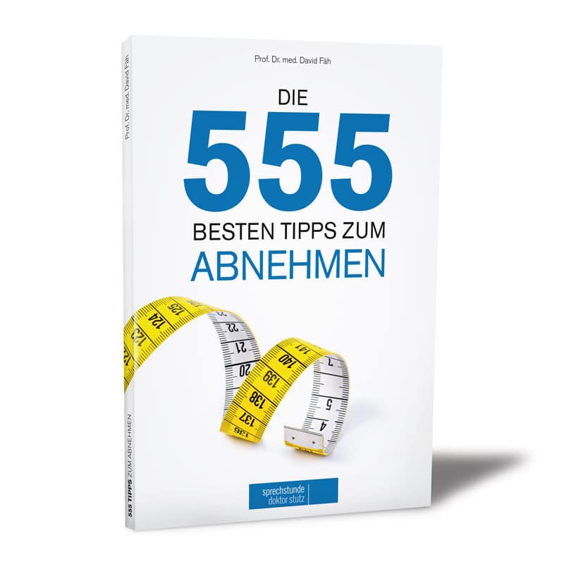 Buchumschlag zum Buch «Die 555 besten Tipps zum Abnehmen»