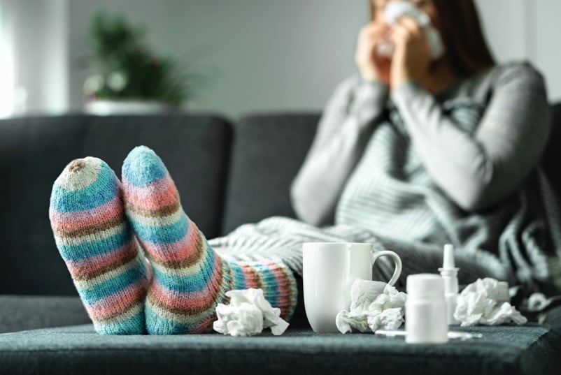Erkältung und Grippe: die grössten Irrtümer